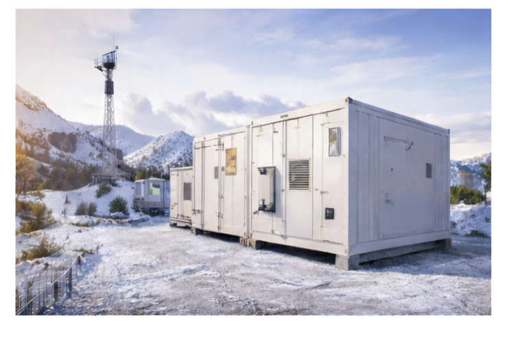 low temperature battery energy storage system operating at -40C