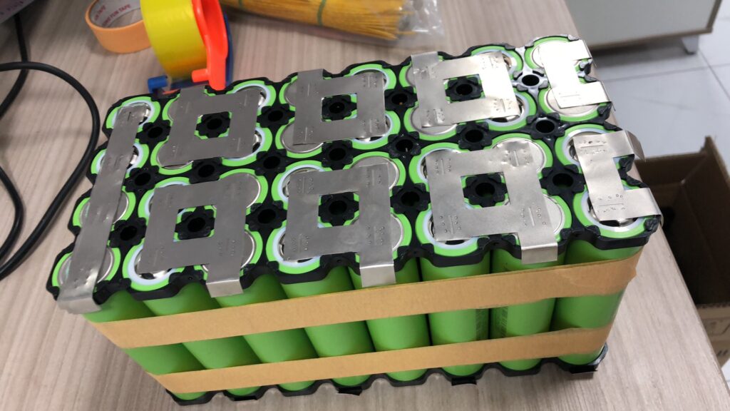 battery module structure for industrial energy storage system