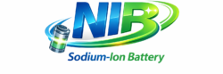 NIB sodium-ion battery logo for low-temperature (-40°C) energy storage systems